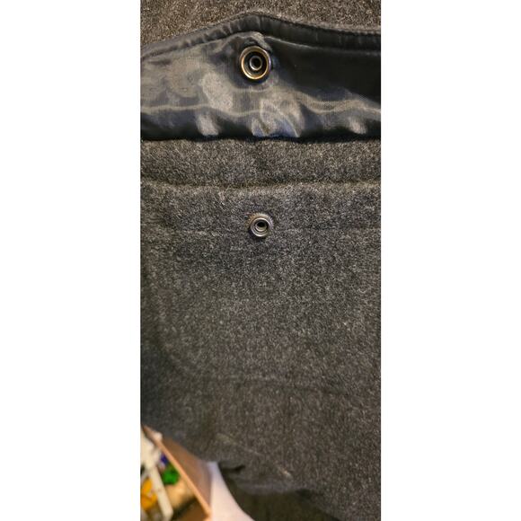 American Eagle Wool Blend Field Jacket Men’s Small– Charcoal Gray - Picture 6 of 15